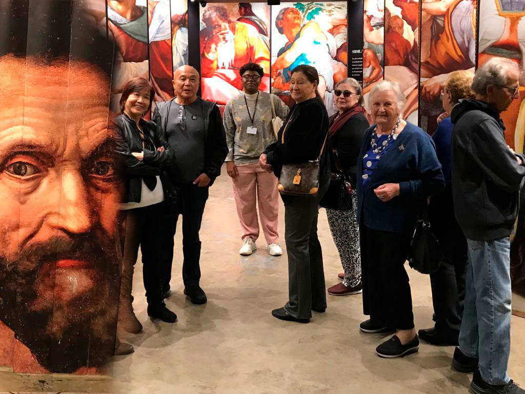 Exposição Michelangelo e Chá da Tarde na Jovina Patisserie