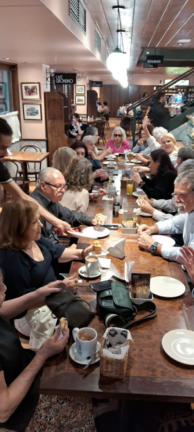 Chá da tarde no Café Girondino e Ópera 'Don Giovanni' no Theatro Municipal