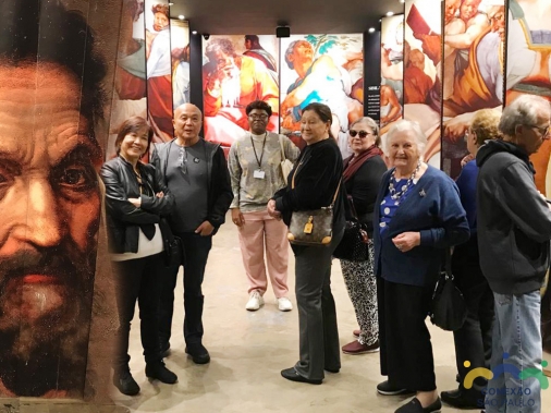 Exposição Michelangelo e Chá da Tarde na Jovina Patisserie